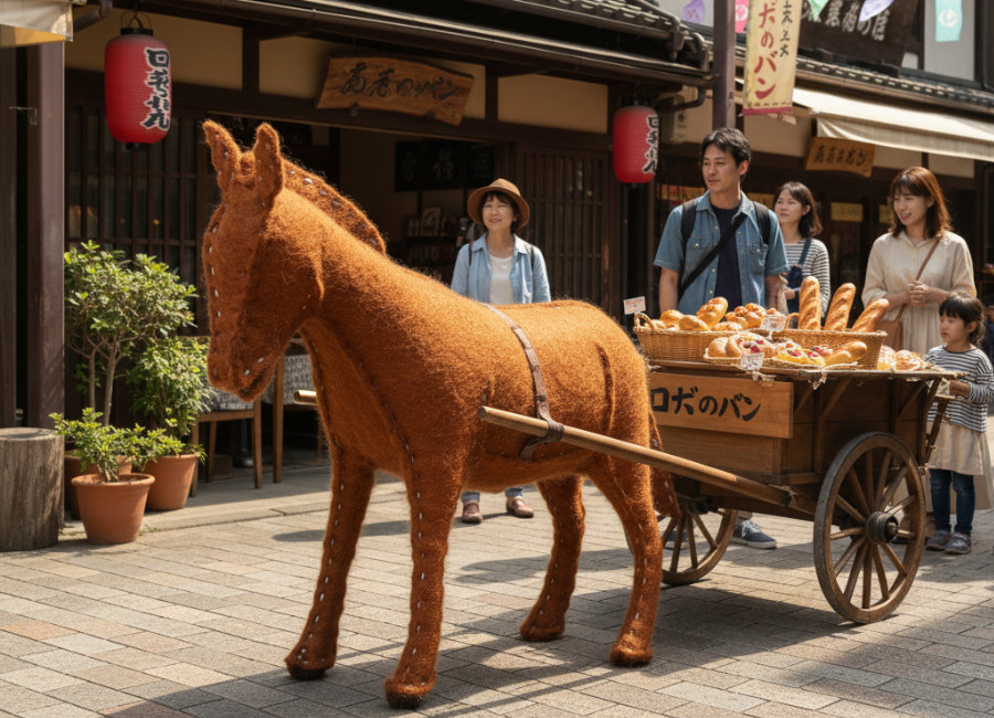 フェルトのロバ２