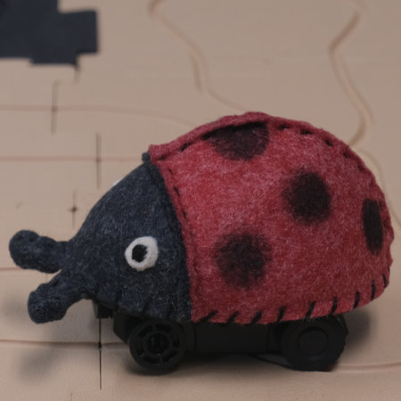 ぬいぐるみ 作り方 【フェルトのテントウ虫２】02