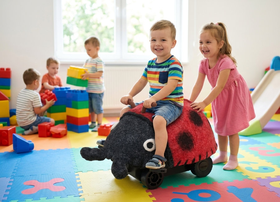 フェルトのテントウ虫２