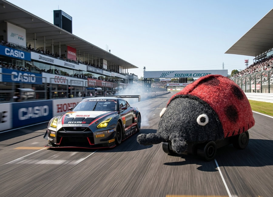 フェルトのテントウ虫２