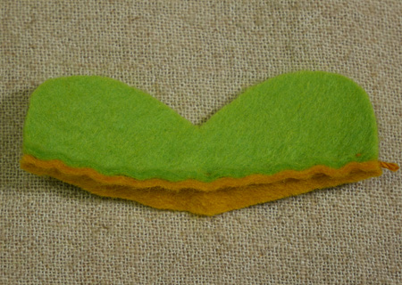 フェルトのトリの作り方06