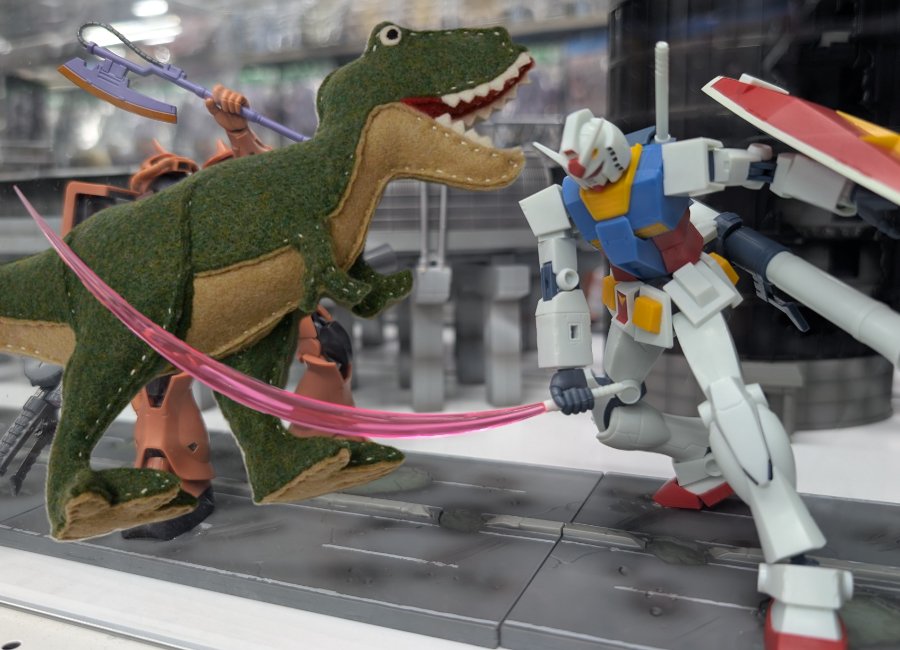 フェルトの恐竜ティラノサウルスSD