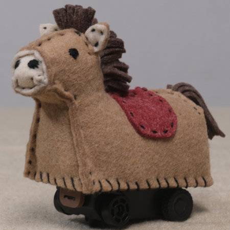 ぬいぐるみ 作り方 【フェルトのウマ６】01