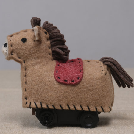 ぬいぐるみ 作り方 【フェルトのウマ６】03