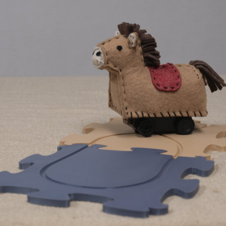 ぬいぐるみ 作り方 【フェルトのウマ６】05