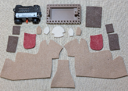 フェルトのウマ６の作り方01