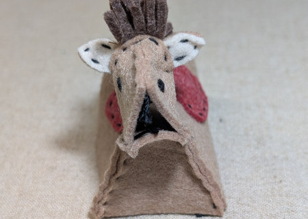 フェルトのウマ６の作り方17