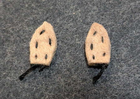 フェルトのフェルトのハニワ馬（ウマ８）の作り方03