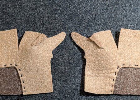 フェルトのフェルトのハニワ馬（ウマ８）の作り方04