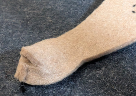 フェルトのフェルトのハニワ馬（ウマ８）の作り方14