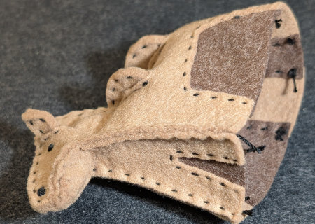 フェルトのフェルトのハニワ馬（ウマ８）の作り方16