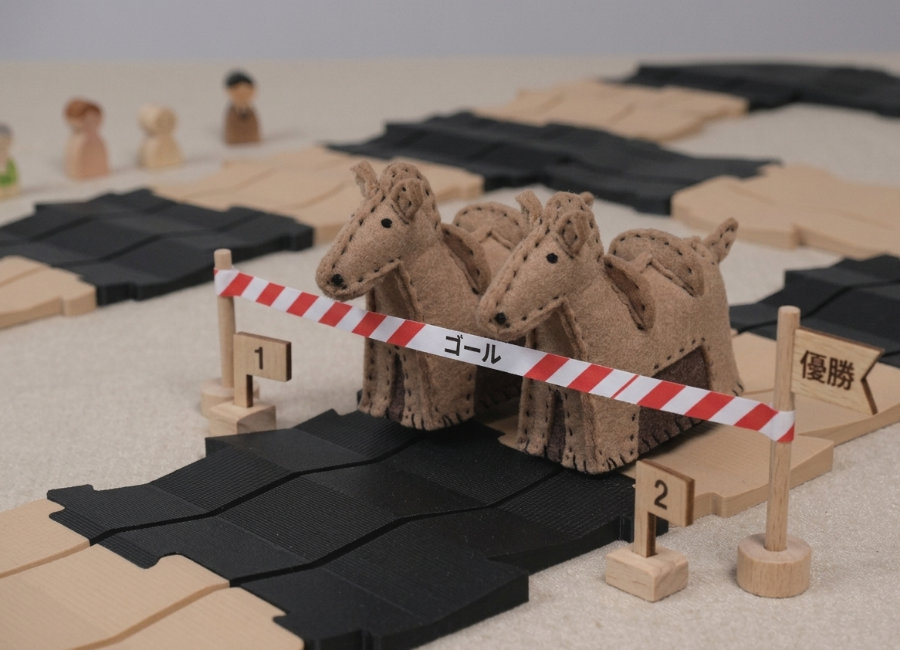 フェルトのハニワ馬（ウマ８）