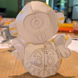 オリジナルの型紙つくりワークショップ